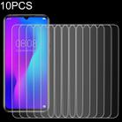 10 PCS 9H 2.5D Non-Full Screen Tempered Glass Film For DOOGEE Y9 Plus - 1