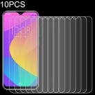 10 PCS 9H 2.5D Non-Full Screen Tempered Glass Film For Oukitel C10 Y4800 - 1