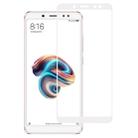 0.33mm 9H 2.5D Full Screen Fully Adhesive Tempered Glass Film for Xiaomi Redmi Note 5 Pro(White) - 1