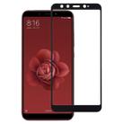 0.33mm 9H 2.5D Full Screen Fully Adhesive Tempered Glass Film for Xiaomi Mi 6X/2A(Black) - 1