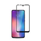 mocolo 0.33mm 9H 2.5D Silk Print Tempered Glass Film for Xiaomi Mi 9 SE (Black) - 1