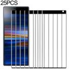 25 PCS 9H 3D Curved Full Screen Tempered Glass Film for Sony Xperia 10 Plus - 1