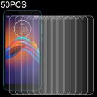 50 PCS For Motorola Moto E6 Play 9H 2.5D Screen Tempered Glass Film - 1