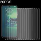 50 PCS For Motorola Moto G8 Plus 9H 2.5D Screen Tempered Glass Film - 1