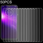 50 PCS For Motorola One Macro 9H 2.5D Screen Tempered Glass Film - 1