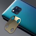 10D Full Coverage Mobile Phone Metal Rear Camera Lens Protection Ring Cover for Huawei Mate 20 Pro(Gold) - 1