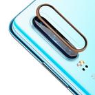 Scratchproof Mobile Phone Metal Rear Camera Lens Ring + Rear Camera Lens Protective Film Set for Huawei P30 (Orange) - 1