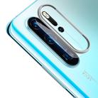 Scratchproof Mobile Phone Metal Rear Camera Lens Ring + Rear Camera Lens Protective Film Set for Huawei P30 Pro (Silver) - 1