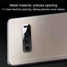 3 PCS 10D Full Coverage Mobile Phone Metal Rear Camera Lens Protection Cover for Samsung Galaxy S10 - 4