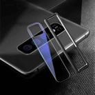 Scratchproof Mobile Phone Metal Rear Camera Lens Ring + Rear Camera Lens Tempered Protective Film Set for Samsung Galaxy S10(Black) - 1