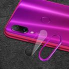 Scratchproof Mobile Phone Metal Rear Camera Lens Ring + Rear Camera Lens Tempered Protective Film Set for Xiaomi Redmi Note 7(Purple) - 1