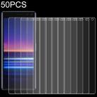 50 PCS For Sony Xperia 20 9H 2.5D Screen Tempered Glass Film - 1