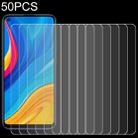 50 PCS For Huawei Enjoy 10 9H 2.5D Screen Tempered Glass Film - 1