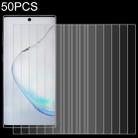 50 PCS For Galaxy Note 10+ 9H 2.5D Screen Tempered Glass Film - 1