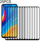 25 PCS For Huawei Enjoy 10 Full Glue Full Cover Screen Protector Tempered Glass Film - 1