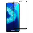 For Motorola Moto G8 Power Lite Full Glue Full Screen Tempered Glass Film - 1