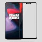 MOFI 0.3mm 9H Surface Hardness 3D Curved Edge Tempered Glass Film for OnePlus 6(Black) - 1