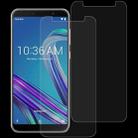 2 PCS 0.26mm 9H 2.5D Tempered Glass Film for Asus ZenFone Max Pro (M1) ZB601KL - 1