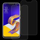 2 PCS 0.26mm 9H 2.5D Tempered Glass Film for Asus Zenfone 5z ZS620KL - 1