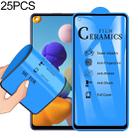 For Samsung Galaxy A21s 25pcs 2.5D Full Glue Full Cover Ceramics Film - 1