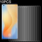 10 PCS For Vivo X50 / X50 5G 0.26mm 9H 2.5D Explosion-proof Tempered Glass Screen Film - 1