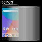 50 PCS 0.26mm 9H 2.5D Tempered Glass Film for Xiaomi Mi A1 - 1