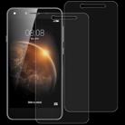 2 PCS 0.26mm 9H 2.5D Tempered Glass Film for Huawei Honor 5A - 1