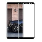 mocolo Full Glue 0.33mm 9H 3D Round Edge Tempered Glass Film for Galaxy Note8 (Black) - 1