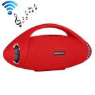 HOPESTAR H37 Waterproof Portable Stereo Wireless Bluetooth Speaker with Built-in Microphone, Support U Disk & MP3(Red) - 1