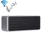 LN-24 DC 5V 1A Portable Wireless Speaker with Hands-free Calling, Support USB & TF Card & 3.5mm Aux (Silver) - 1