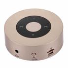 A8 Portable Stereo Bluetooth Speaker Built-in MIC, Support Hands-free Calls / TF Card / AUX IN(Gold) - 2