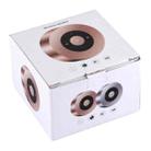 A8 Portable Stereo Bluetooth Speaker Built-in MIC, Support Hands-free Calls / TF Card / AUX IN(Gold) - 4