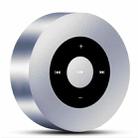 A8 Portable Stereo Bluetooth Speaker Built-in MIC, Support Hands-free Calls / TF Card / AUX IN (Silver) - 1