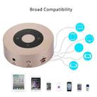 A8 Portable Stereo Bluetooth Speaker Built-in MIC, Support Hands-free Calls / TF Card / AUX IN (Silver) - 6