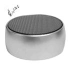 BS01 Portable Bluetooth Speaker, Support Hands-free Calls & TF Card & AUX IN(Silver) - 1