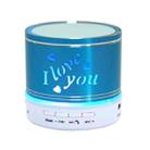 A9L Mini Portable Bluetooth Stereo Speaker with RGB LED Light, Built-in MIC, Support Hands-free Calls & TF Card & AUX(Blue) - 1