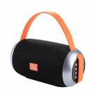 T&G TG112 Portable Bluetooth Speaker, with Mic & FM Radio Function, Support Hands-free & TF Card & U Disk Play(Black) - 1