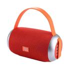 T&G TG112 Portable Bluetooth Speaker, with Mic & FM Radio Function, Support Hands-free & TF Card & U Disk Play(Red) - 1