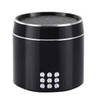 PTH-02 Portable True Wireless Stereo Mini Bluetooth Speaker with LED Indicator & Sling(Black) - 1