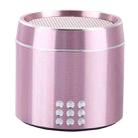 PTH-02 Portable True Wireless Stereo Mini Bluetooth Speaker with LED Indicator & Sling(Pink) - 1