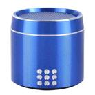 PTH-02 Portable True Wireless Stereo Mini Bluetooth Speaker with LED Indicator & Sling(Blue) - 1