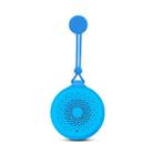 Q50 Suction Cup Waterproof Bluetooth Speaker for Bathroom (Blue) - 1