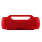 E8 Portable Waterproof Stereo Music Wireless Sports Bluetooth Speaker, Built-in MIC, Support Hands-free Calls & TF Card & AUX Audio, Bluetooth Distance: 10m (Red) - 1