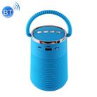 X27 Portable Stereo Music Wireless Bluetooth Speaker, Built-in MIC, Support Hands-free Calls & TF Card & AUX Audio & FM Function, Bluetooth Distance: 10m (Blue) - 1