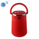 X27 Portable Stereo Music Wireless Bluetooth Speaker, Built-in MIC, Support Hands-free Calls & TF Card & AUX Audio & FM Function, Bluetooth Distance: 10m (Red) - 1