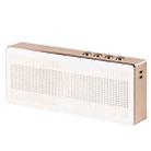 YM370 Multifunctional Bluetooth Speaker with Mic, Support Hands-free Calls & TF Card(Rose Gold) - 1