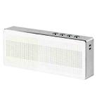 YM370 Multifunctional Bluetooth Speaker with Mic, Support Hands-free Calls & TF Card(Silver) - 1