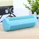 T2 3ATM Waterproof Portable Bluetooth Stereo Speaker, with Built-in MIC & LED & Hanging Hook, Support Hands-free Calls & TF Card, Bluetooth Distance: 10m (Blue) - 1