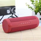 T2 3ATM Waterproof Portable Bluetooth Stereo Speaker, with Built-in MIC & LED & Hanging Hook, Support Hands-free Calls & TF Card, Bluetooth Distance: 10m (Red) - 1