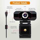 ESCAM PVR006 HD 1080P USB2.0 HD Webcam with Microphone for PC - 3